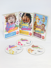 3-in-1 SING to LEARN English 3-DVD Bundle
